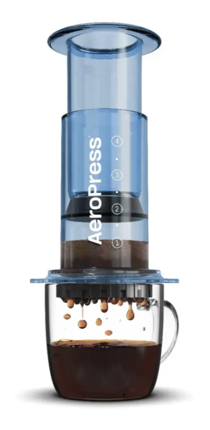 AeroPress Clear - Azul