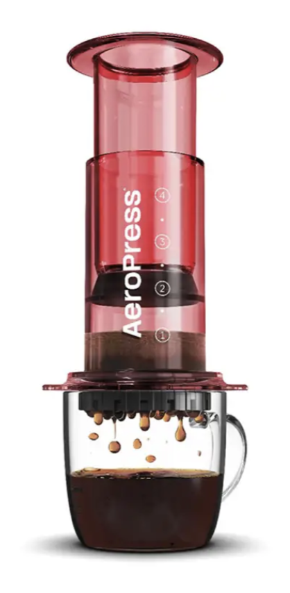 AeroPress Clear - Rojo