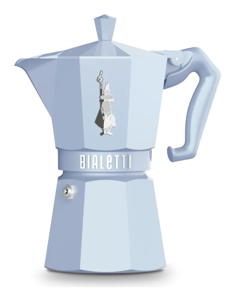Bialetti Exclusive 6 Tazas Azul Pastel