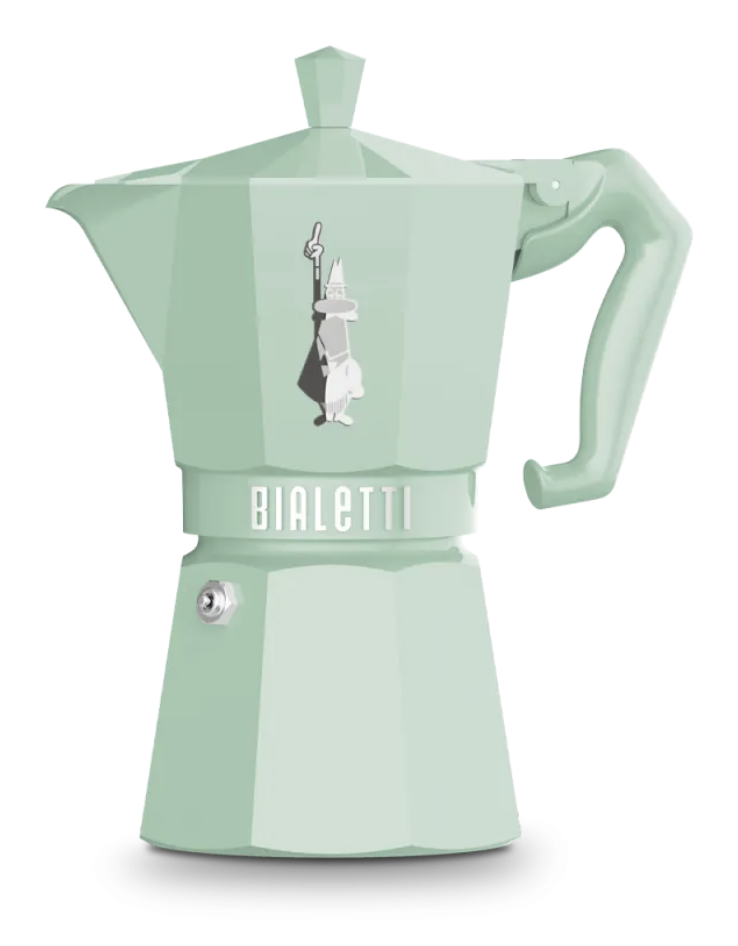Bialetti Exclusive 6 Tazas Verde Pastel